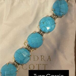 Kendra Scott Turquoise Cassie Stone Bracelet